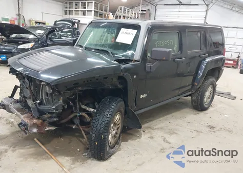 2007 Hummer H3 Suv из США, поврежденный, VIN 5GTDN13EX78211212